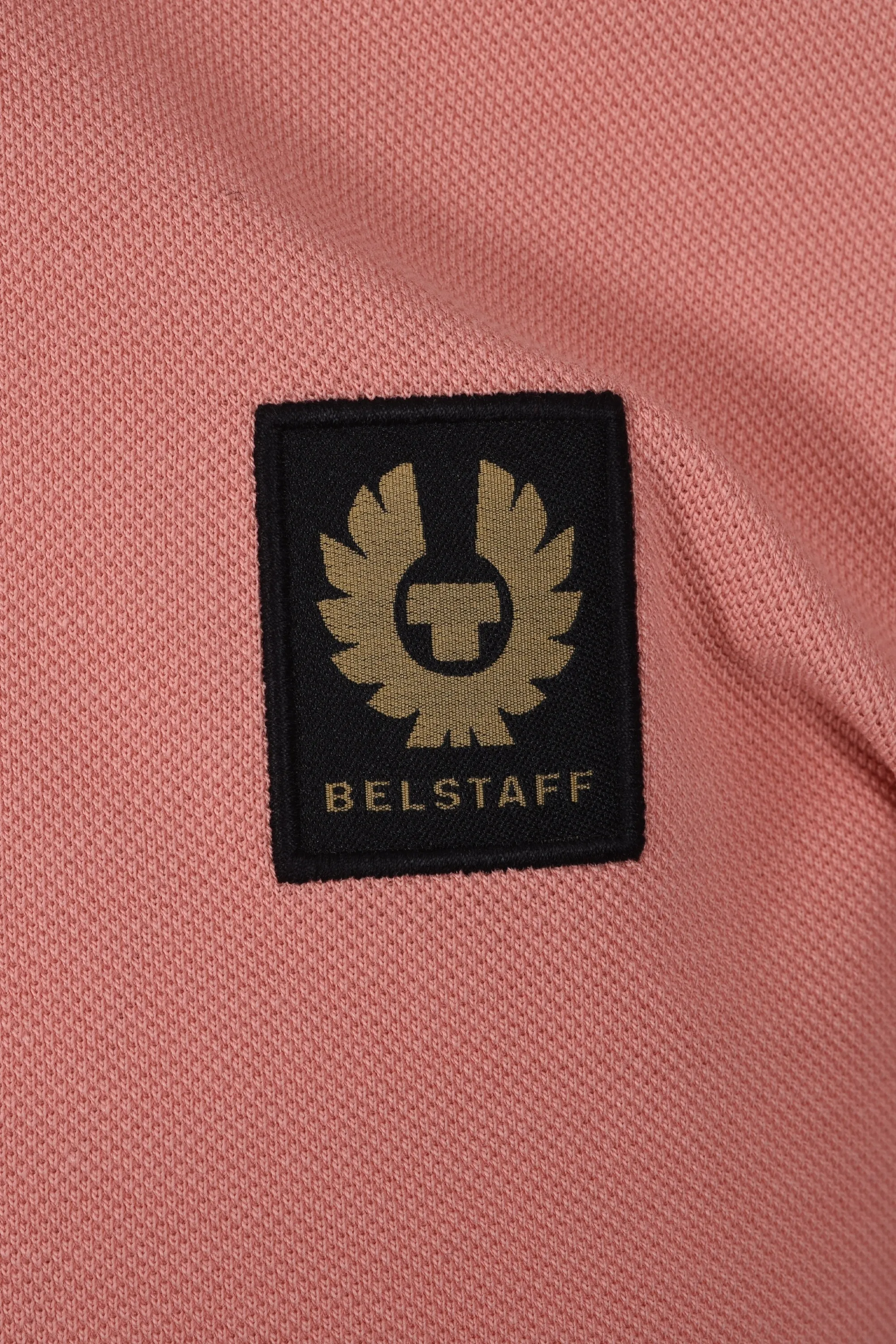 Tipped Polo Rust Pink