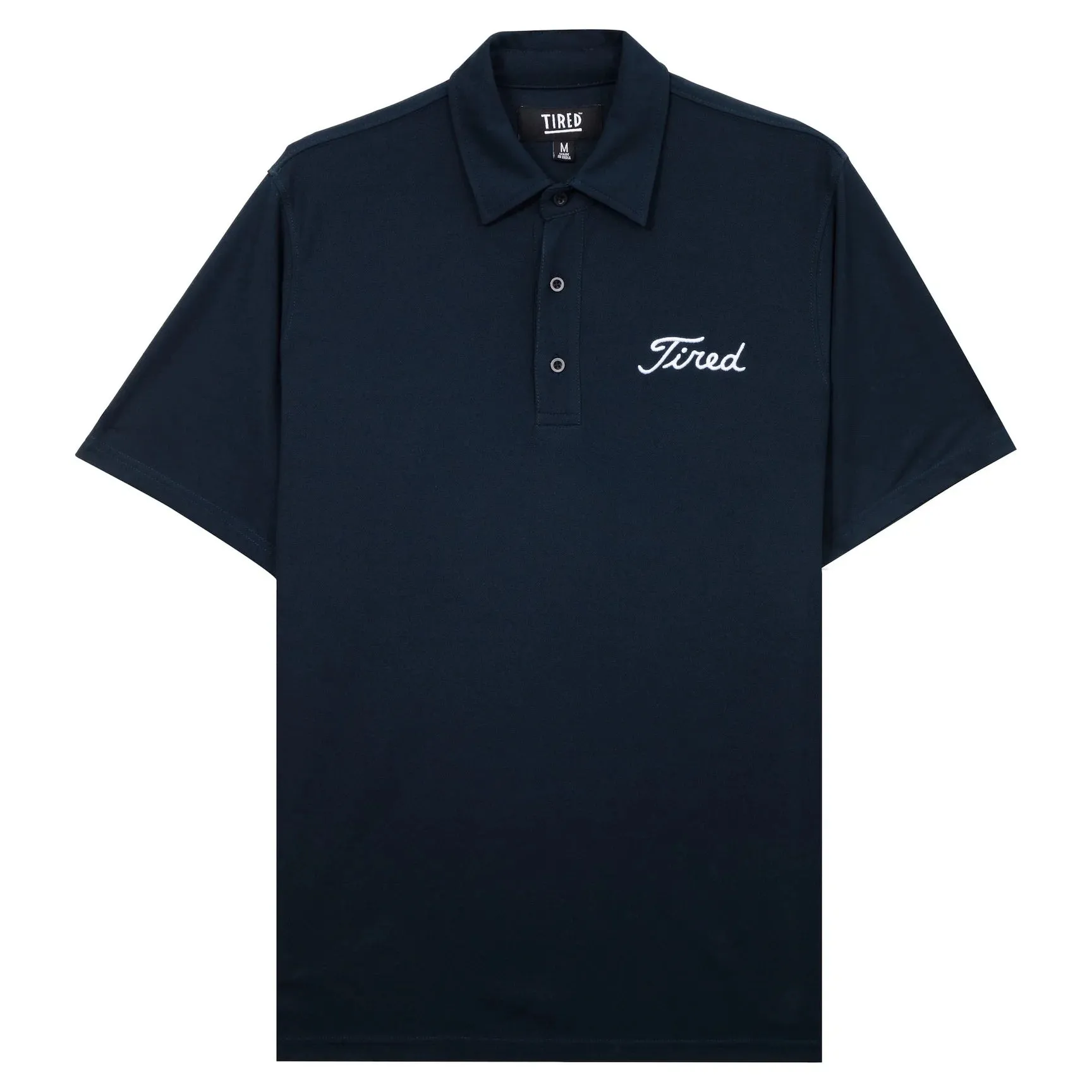 TIRED GOLF POLO // NAVY