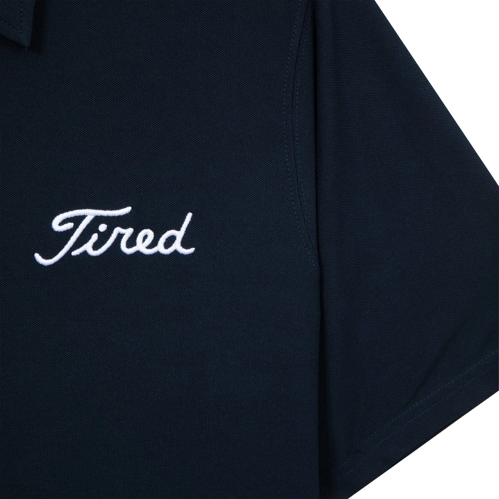 TIRED GOLF POLO // NAVY