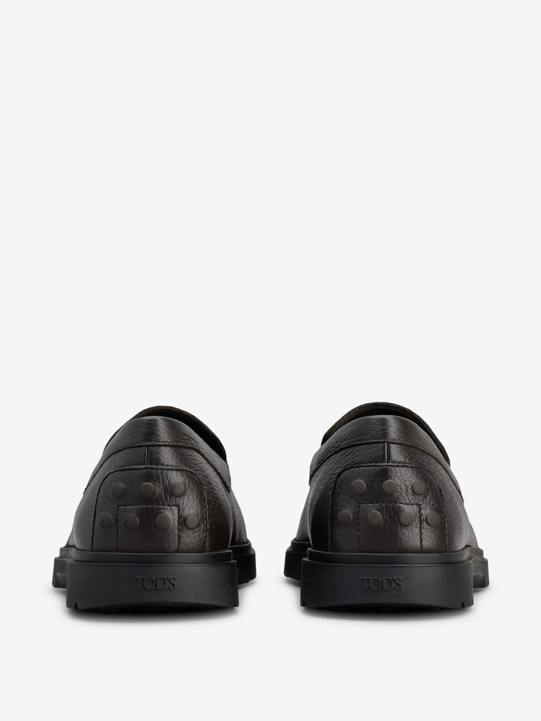 Tod's Leather Slip-On Shoes