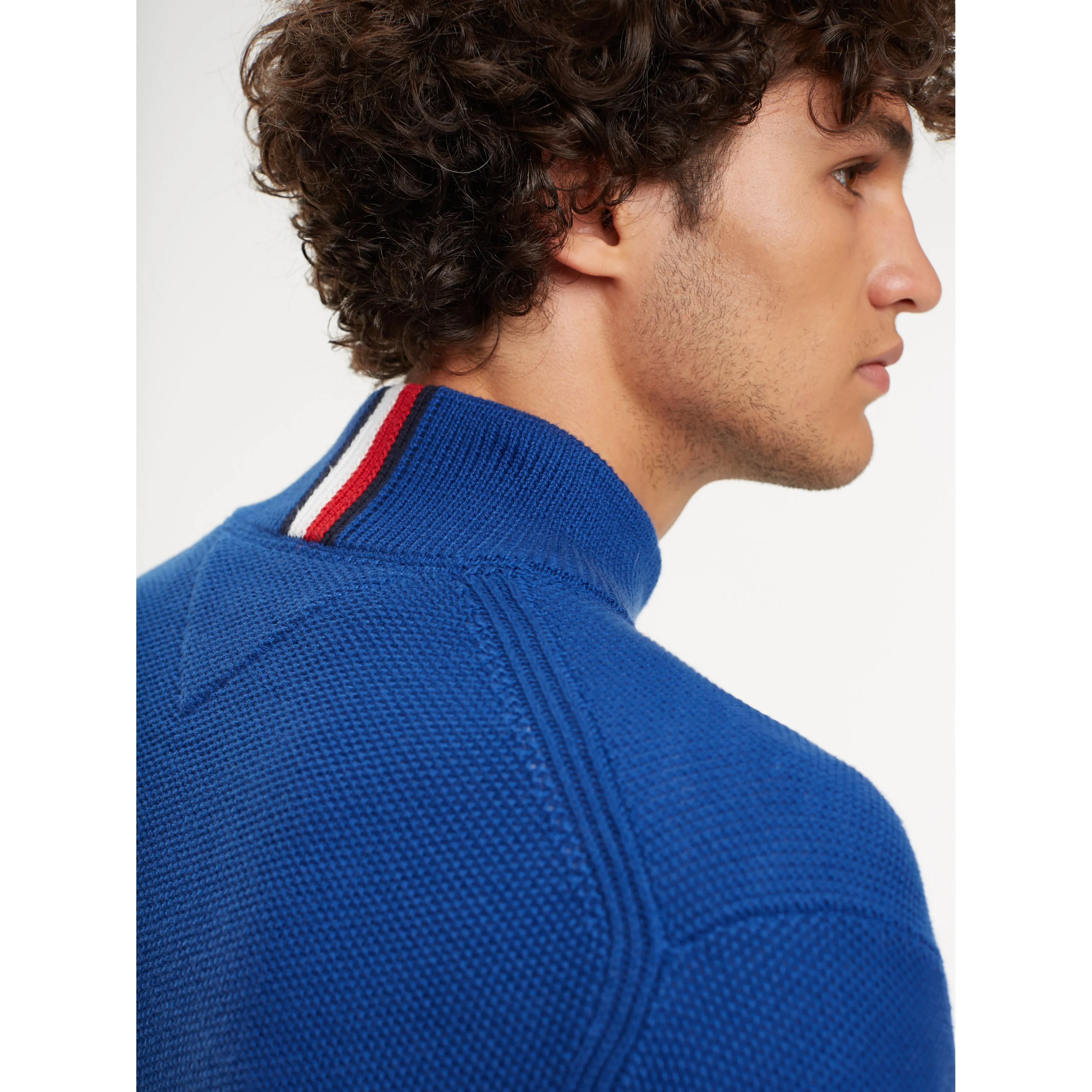 Tommy Hilfiger Color-Blocked Zip Jumper