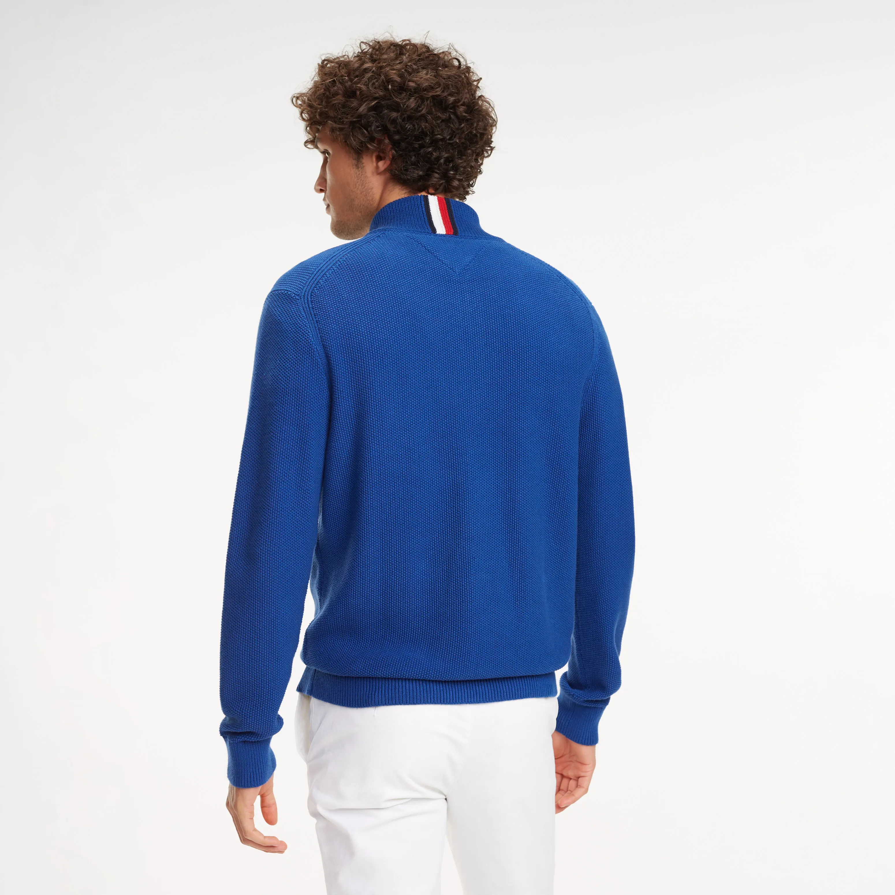 Tommy Hilfiger Color-Blocked Zip Jumper