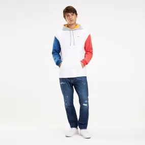 Tommy Hilfiger Colour-Blocked Hoodie Fleece Jumpers