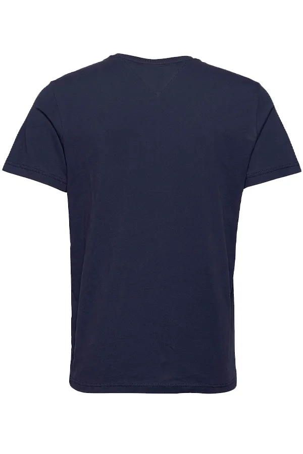 Tommy Hilfiger Navy Big Logo T-Shirt.