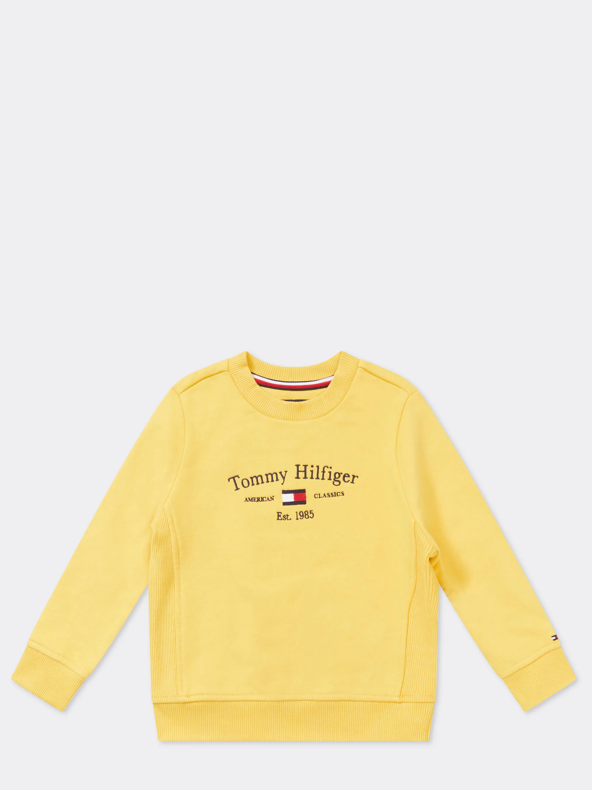 Tommy Hilfiger Organic Logo Crew Neck Jumper