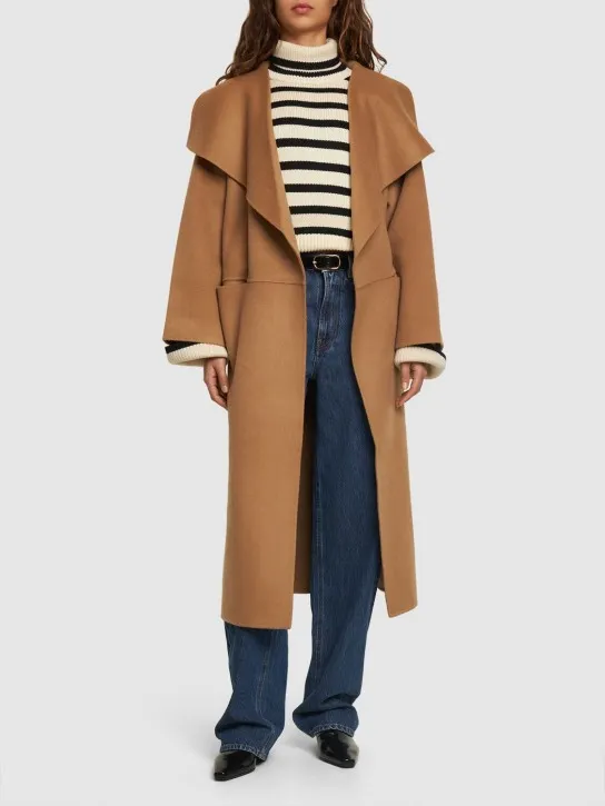 Wool & Cashmere Long Coat