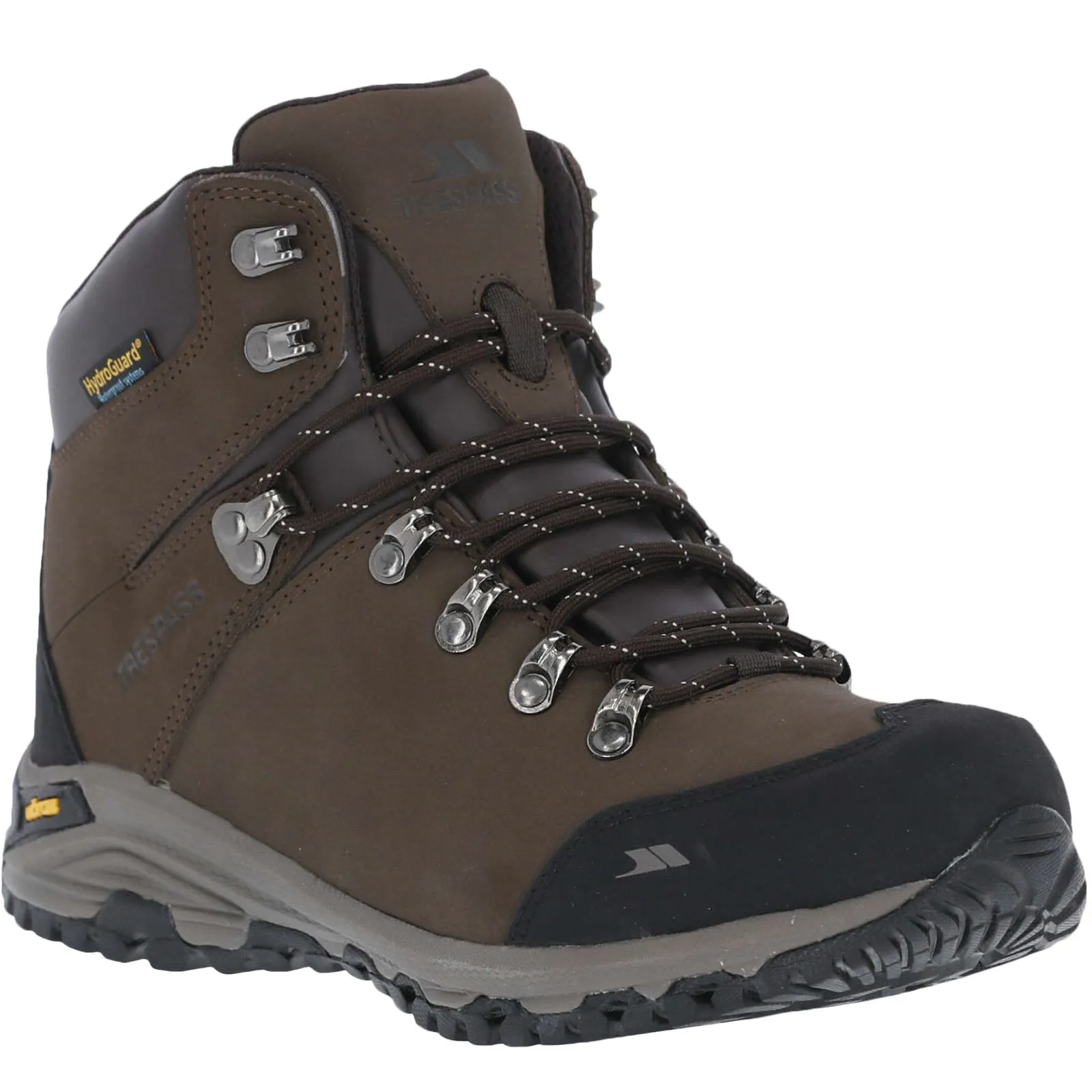 Trespass Womens Baylin Waterproof Vibram Walking Boots - Smokey Brown