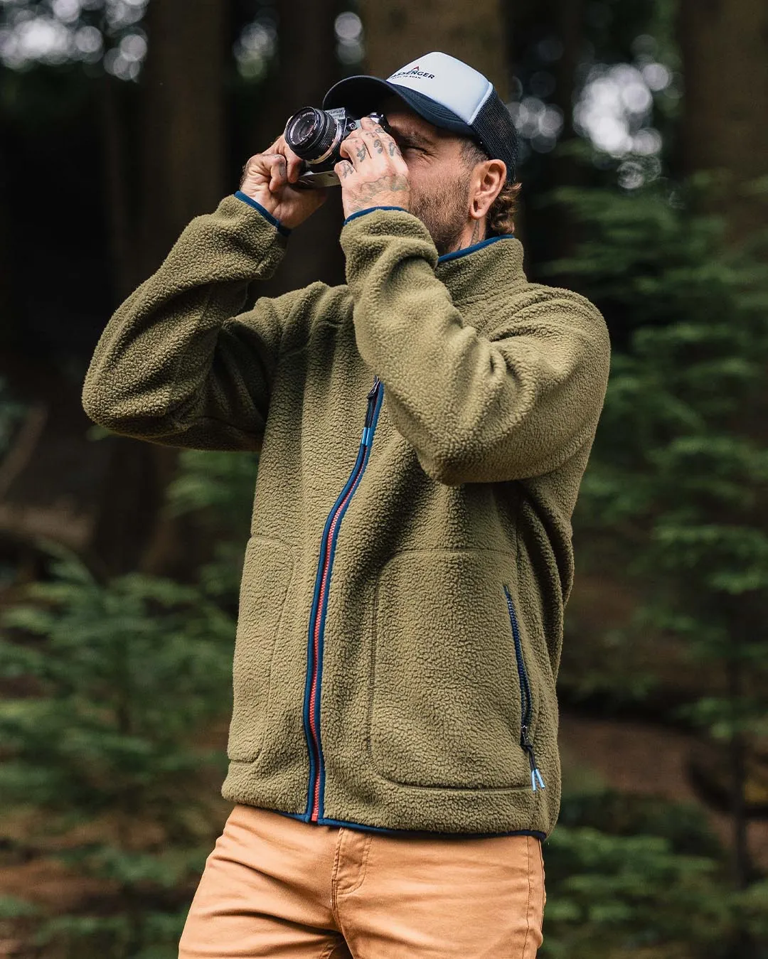 Tripper 2.0 Sherpa Fleece Jacket - Khaki