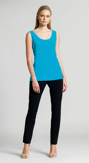 Turquoise Knit Tank Top for Women