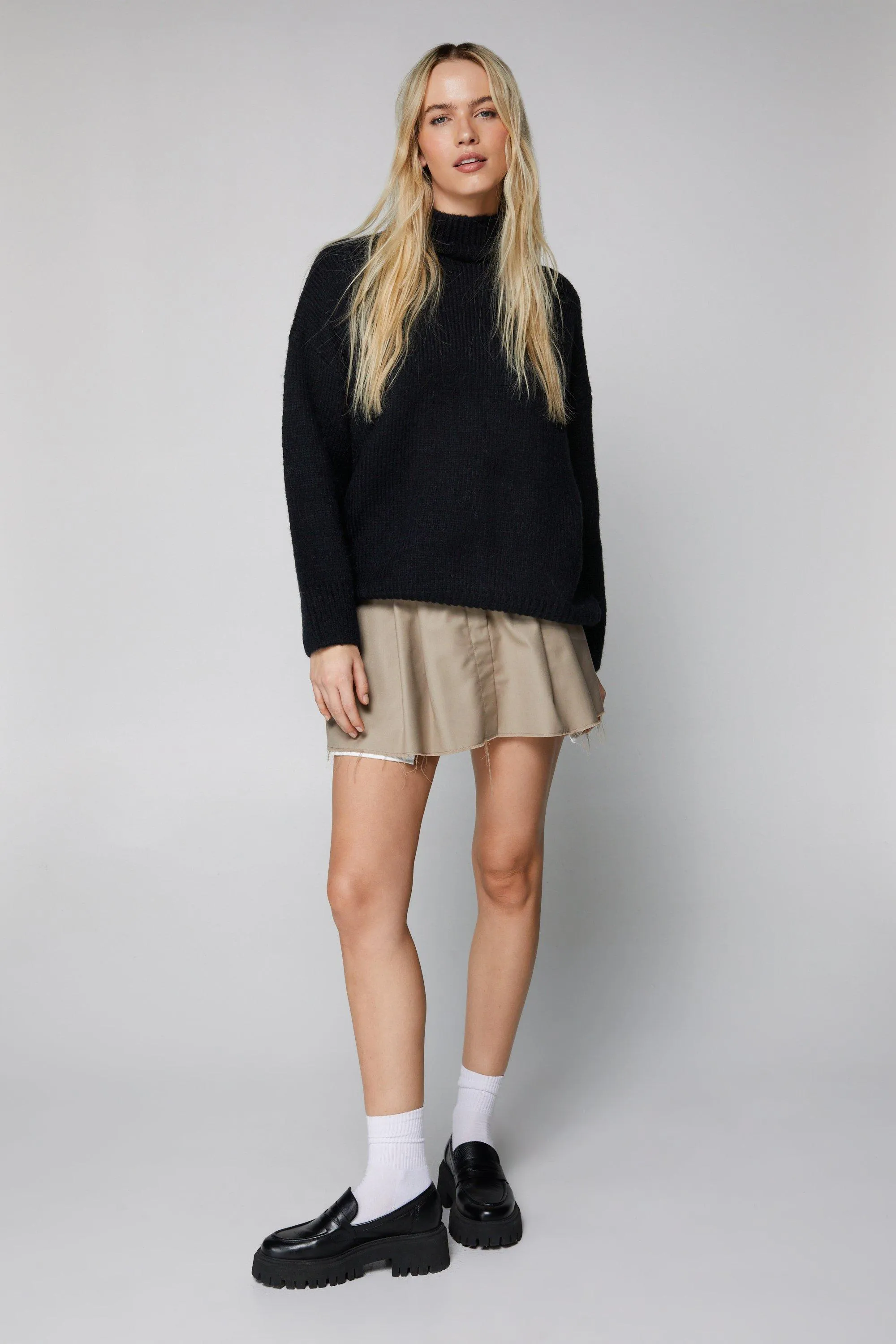 Turtleneck Long Sleeve Jumper | NastyGal