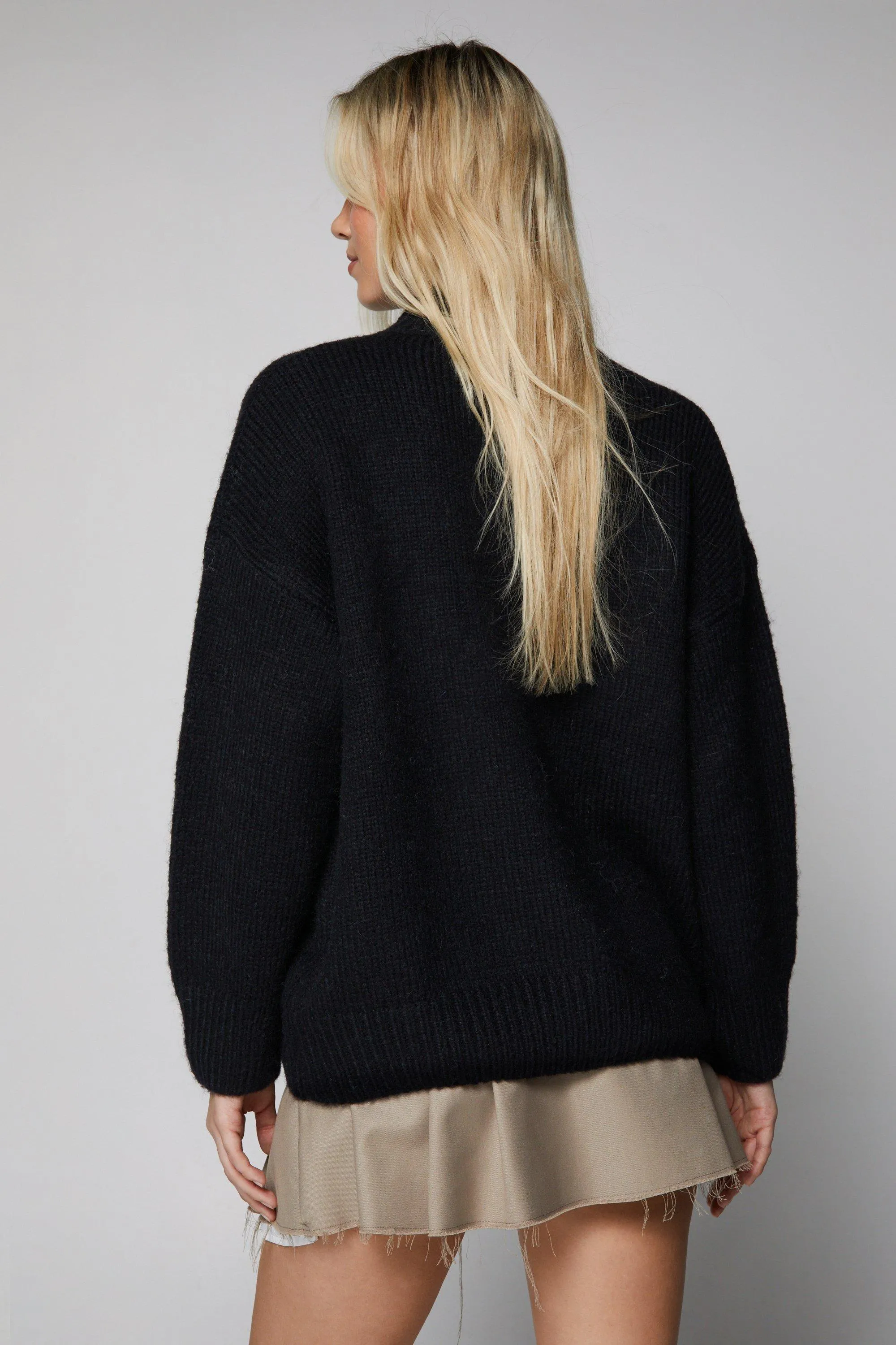 Turtleneck Long Sleeve Jumper | NastyGal