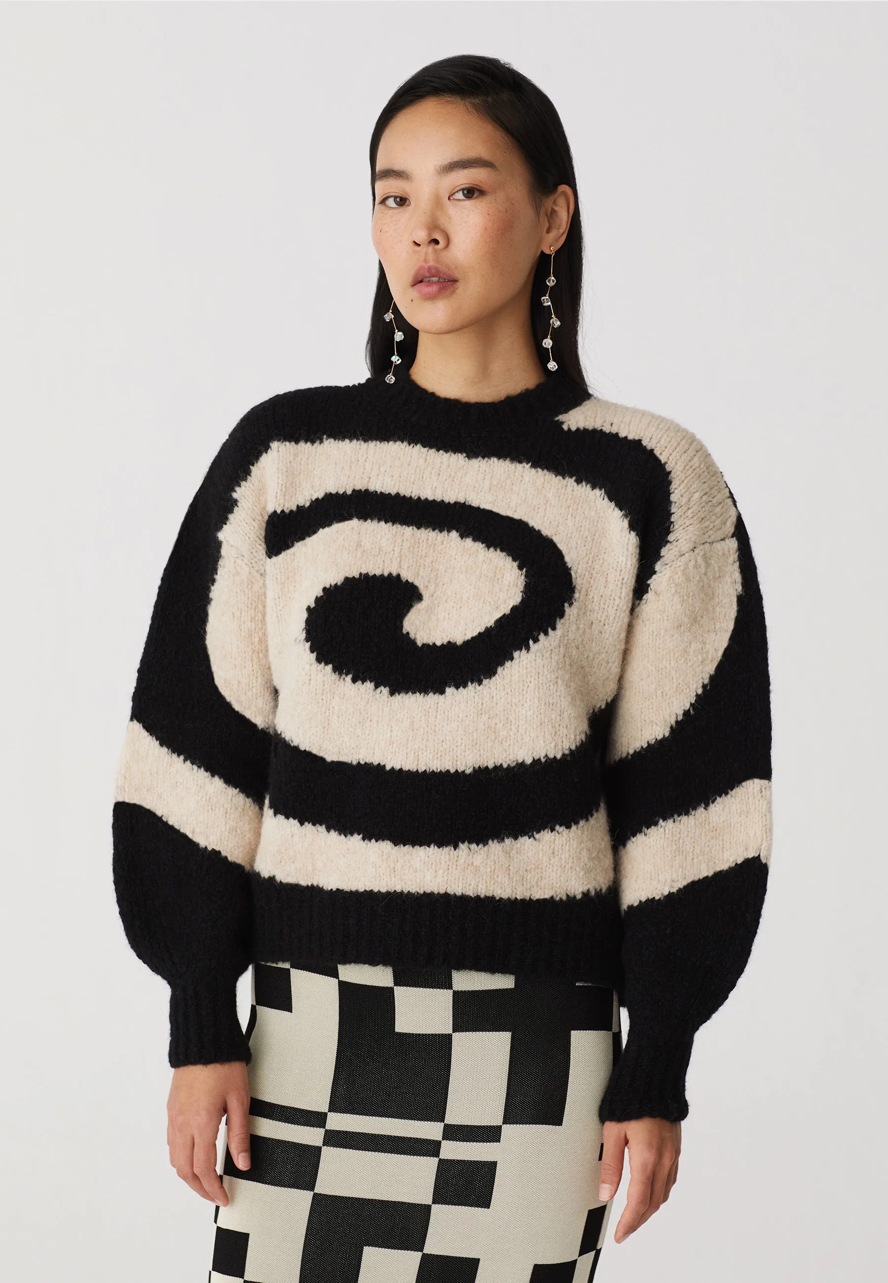 Twister Knit - black