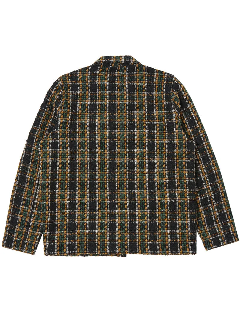 Universal Works Coverall Jacket Charcoal Crazy Check