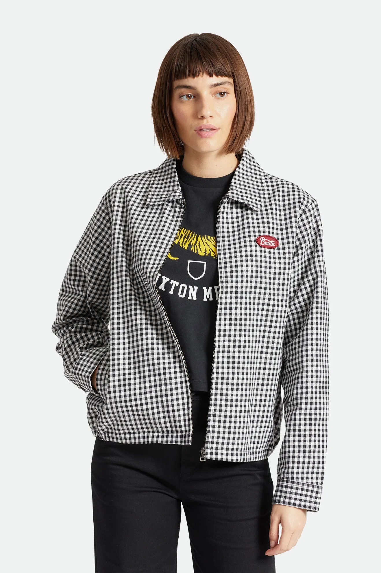 Utopia Jacket - Black Gingham