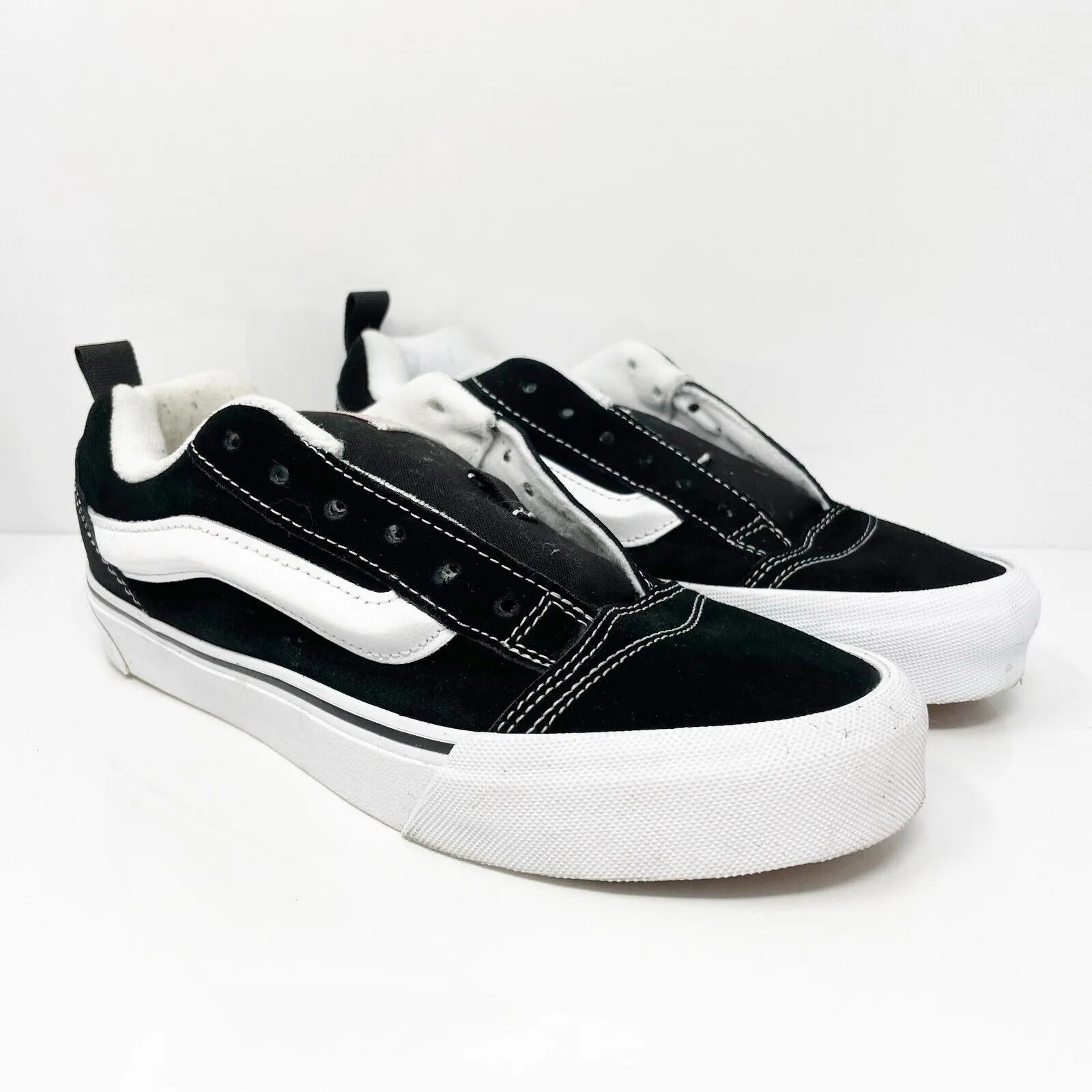 Vans Unisex Classic 721356 Black Casual Shoes Sneakers Size M 5.5 W 7