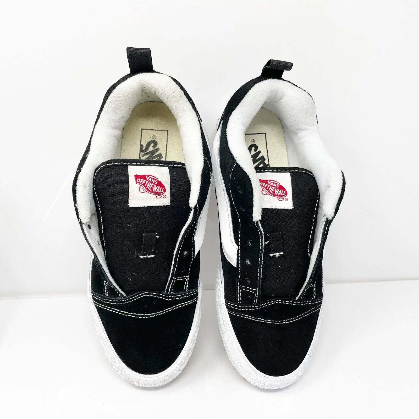 Vans Unisex Classic 721356 Black Casual Shoes Sneakers Size M 5.5 W 7