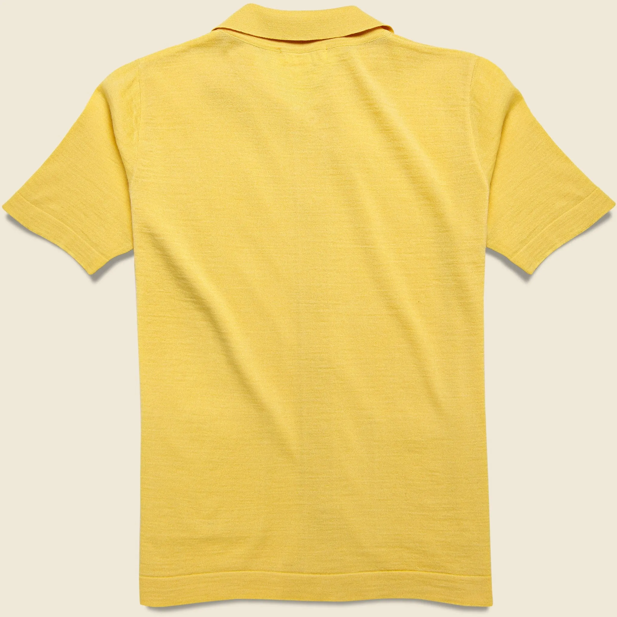 Velzey Cabana Polo - Cornsilk