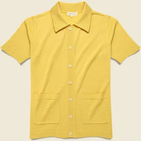 Velzey Cabana Polo - Cornsilk