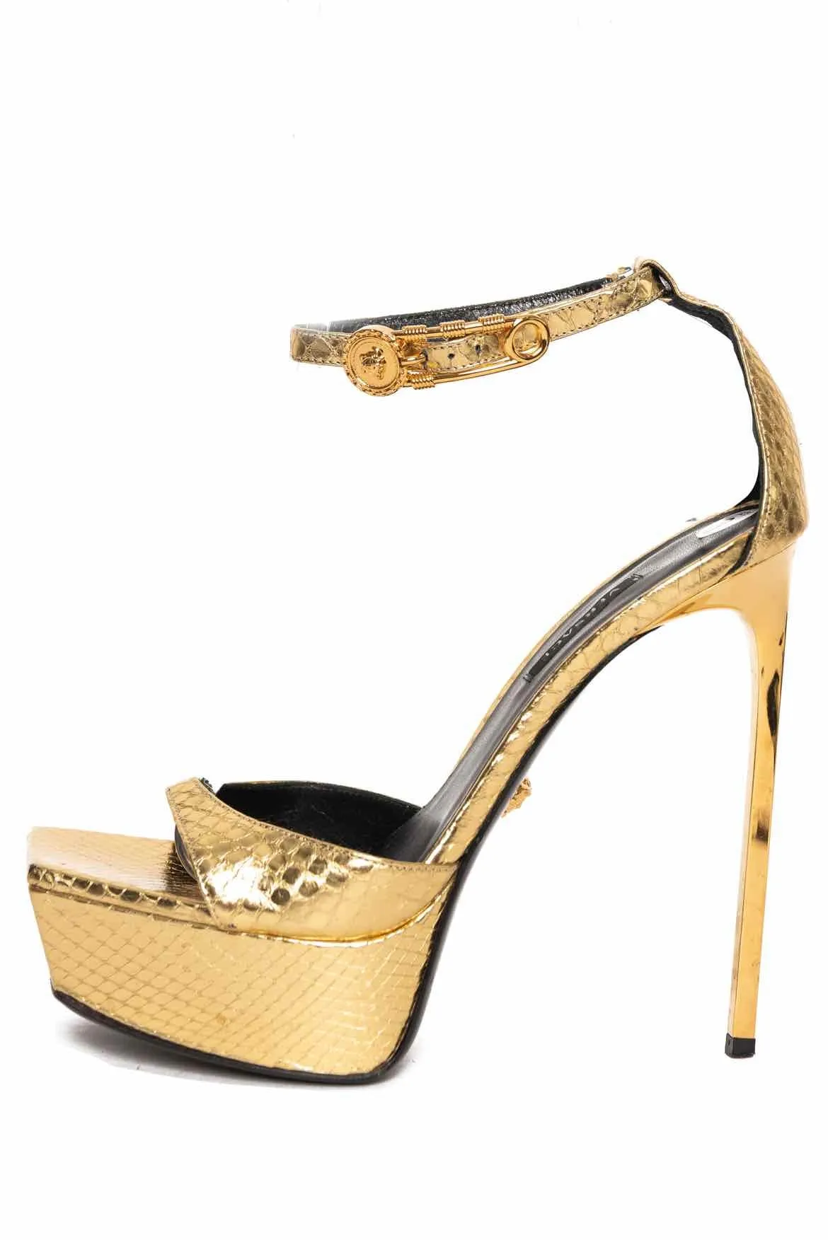 Versace Medusa Sandals in Size 38.5