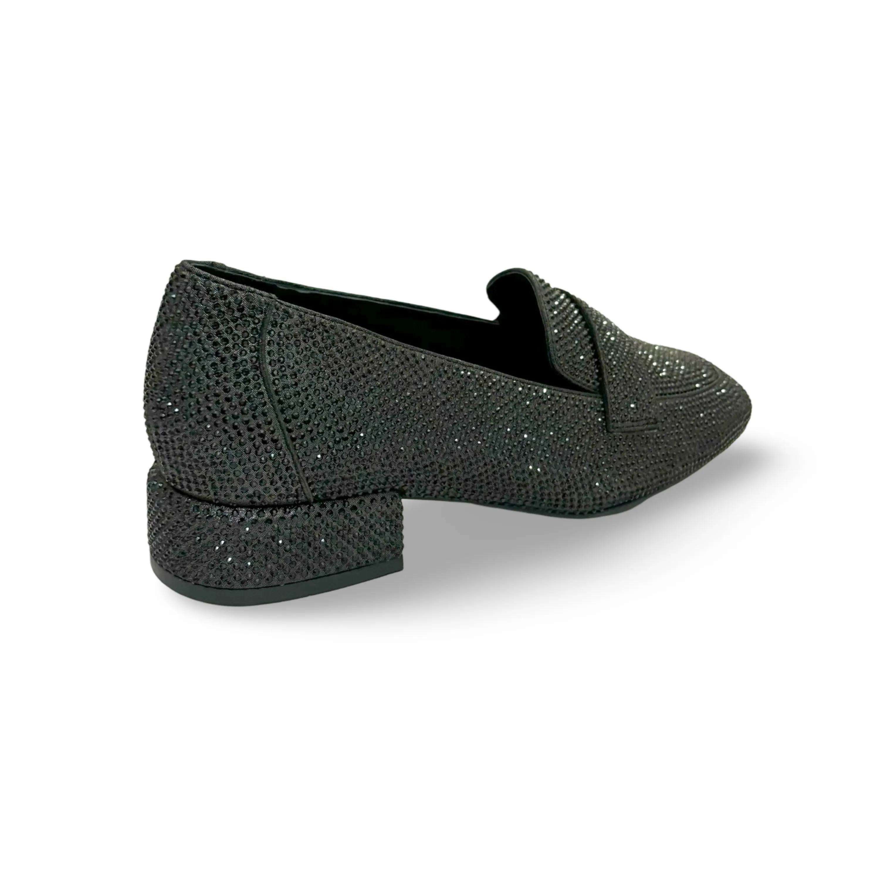 Vindal Black Shimmer/Jewel Flat