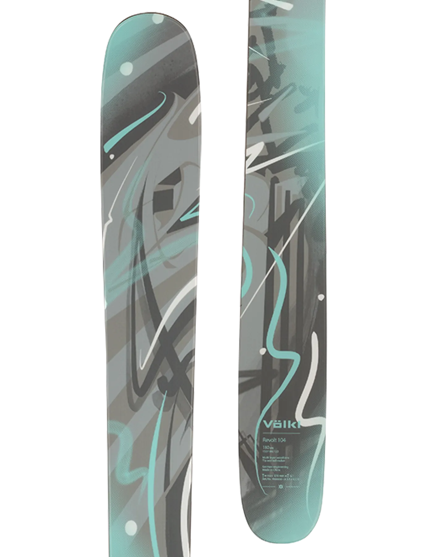 Volkl Revolt 104 Flat Snow Skis - 2025 | Shop Skis at Trojan Wake Ski Snow & Snow Skiers Warehouse