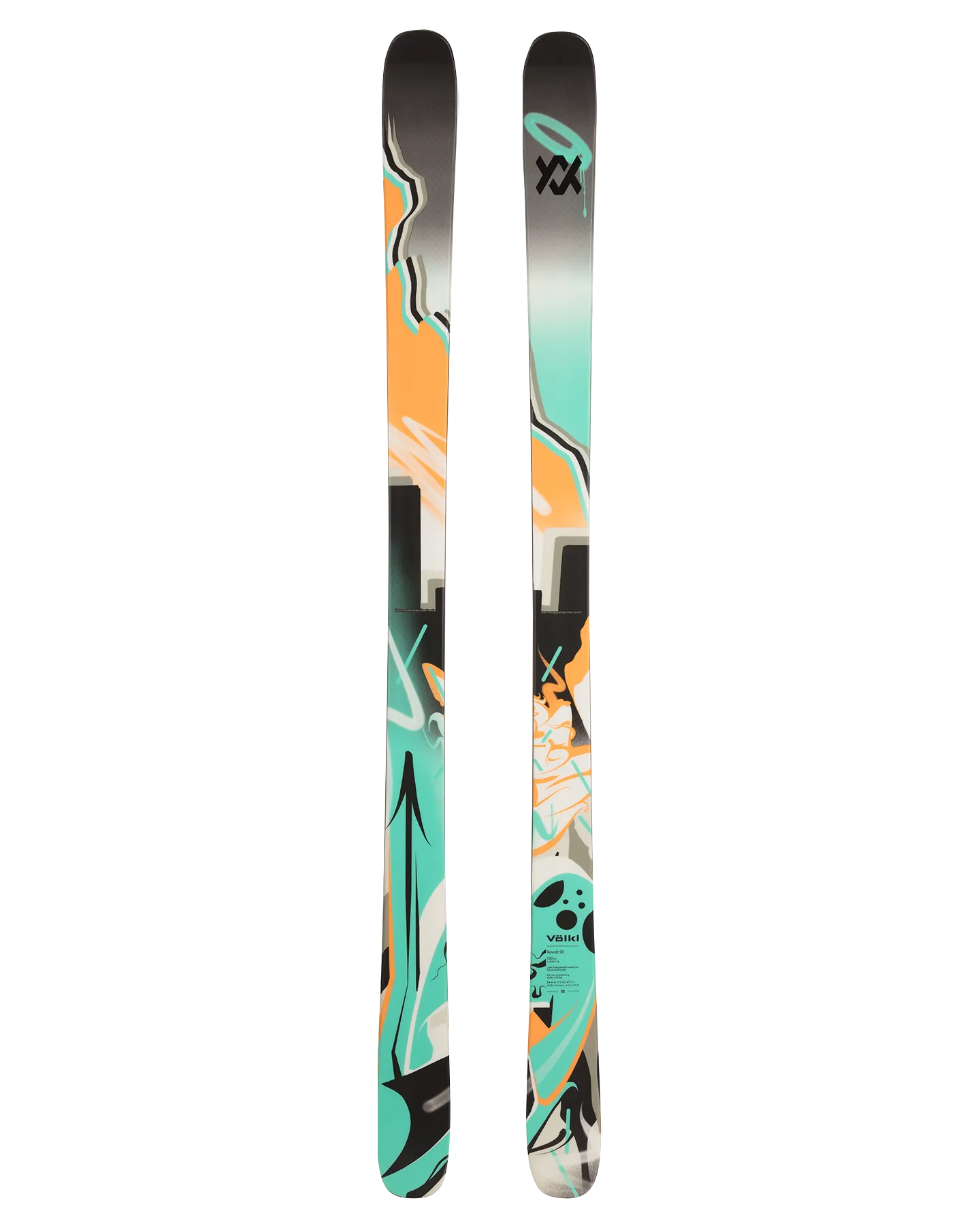 Volkl Revolt 90 Flat Snow Skis - 2025 | Shop Skis at Trojan Wake Ski Snow & Snow Skiers Warehouse