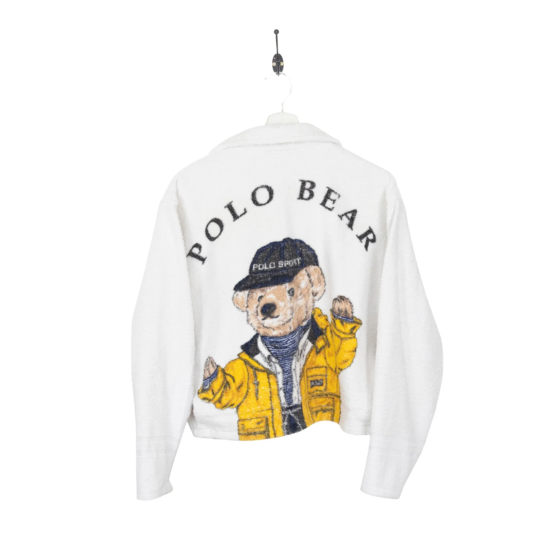 VT Rework : Polo Ralph Lauren Polo Bear Cropped Towelling Shirt