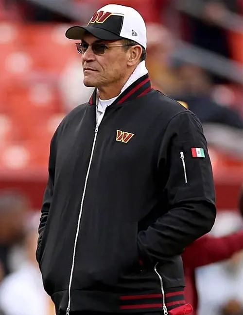 Washinton Commanders Sideline Coach Bomber Jacket