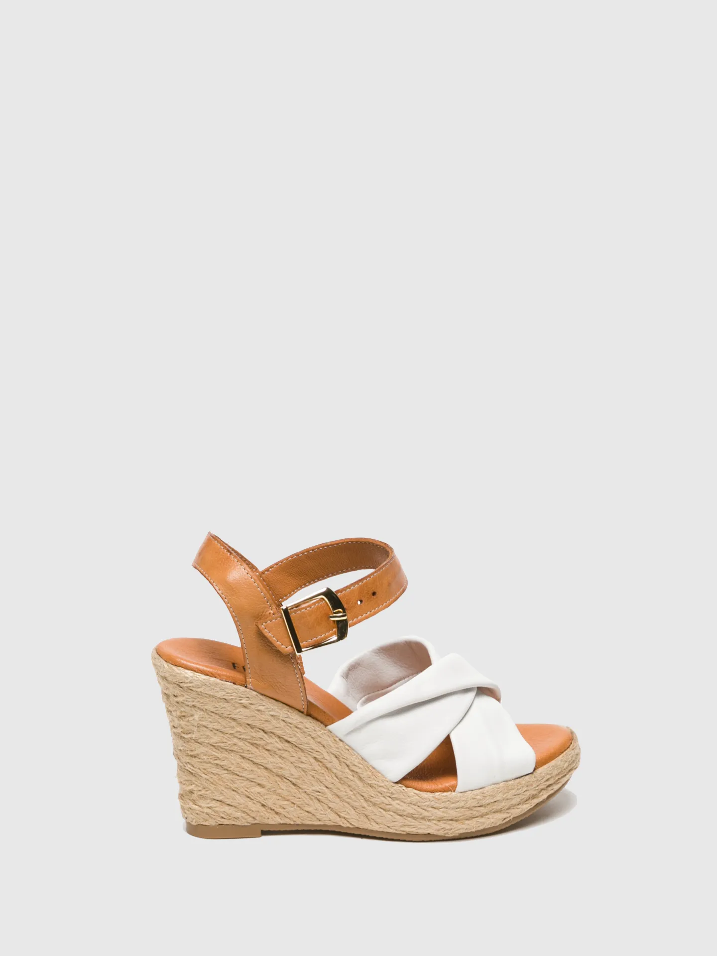 White Wedge Sandals