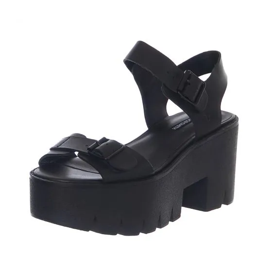 Windsor Smith Womens Prism Black Sandals 