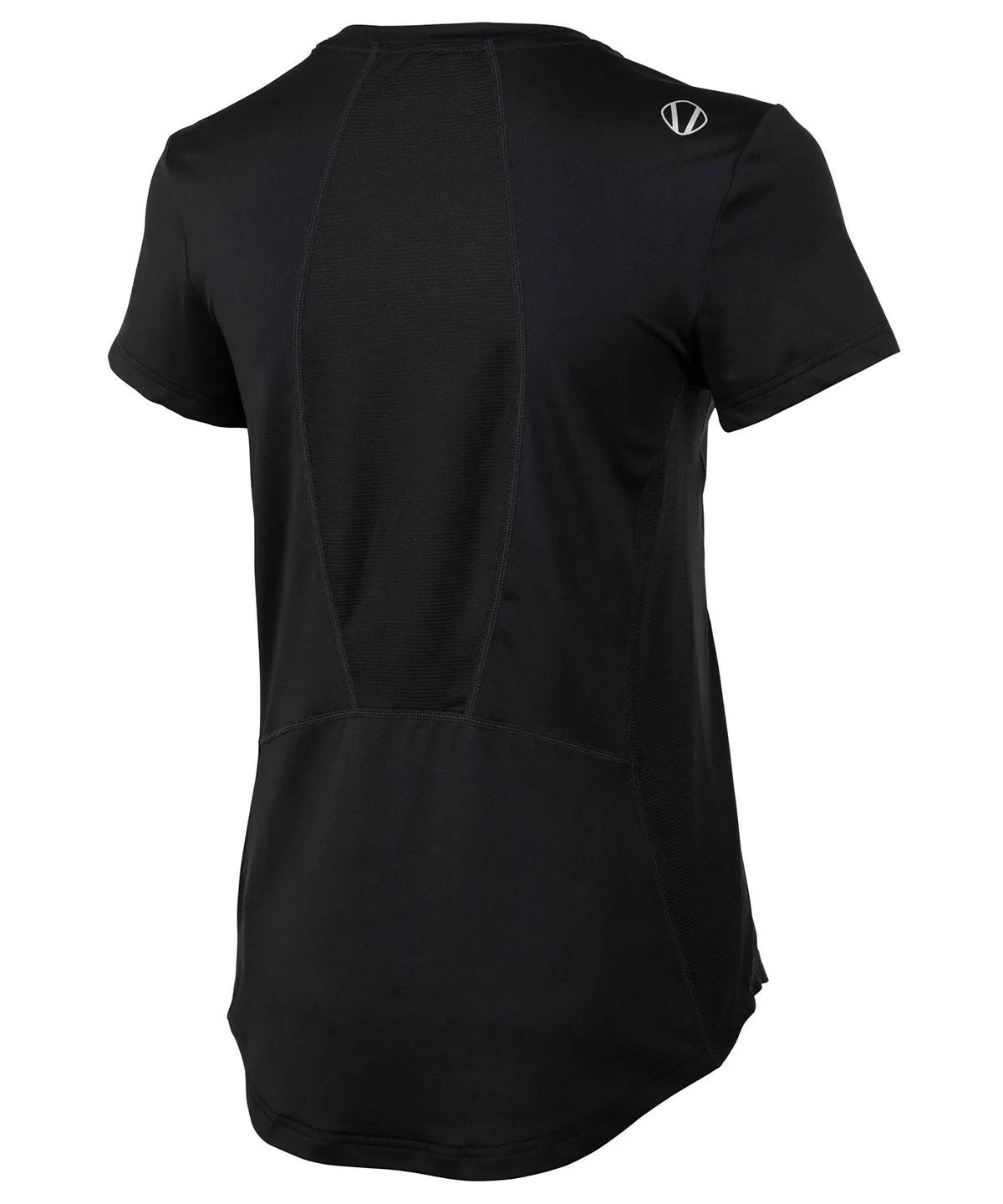 Women's Aria Tee Shirt with Mesh Knit Insert