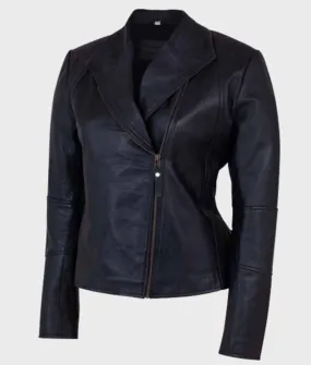 Black Leather Motorcycle Jacket