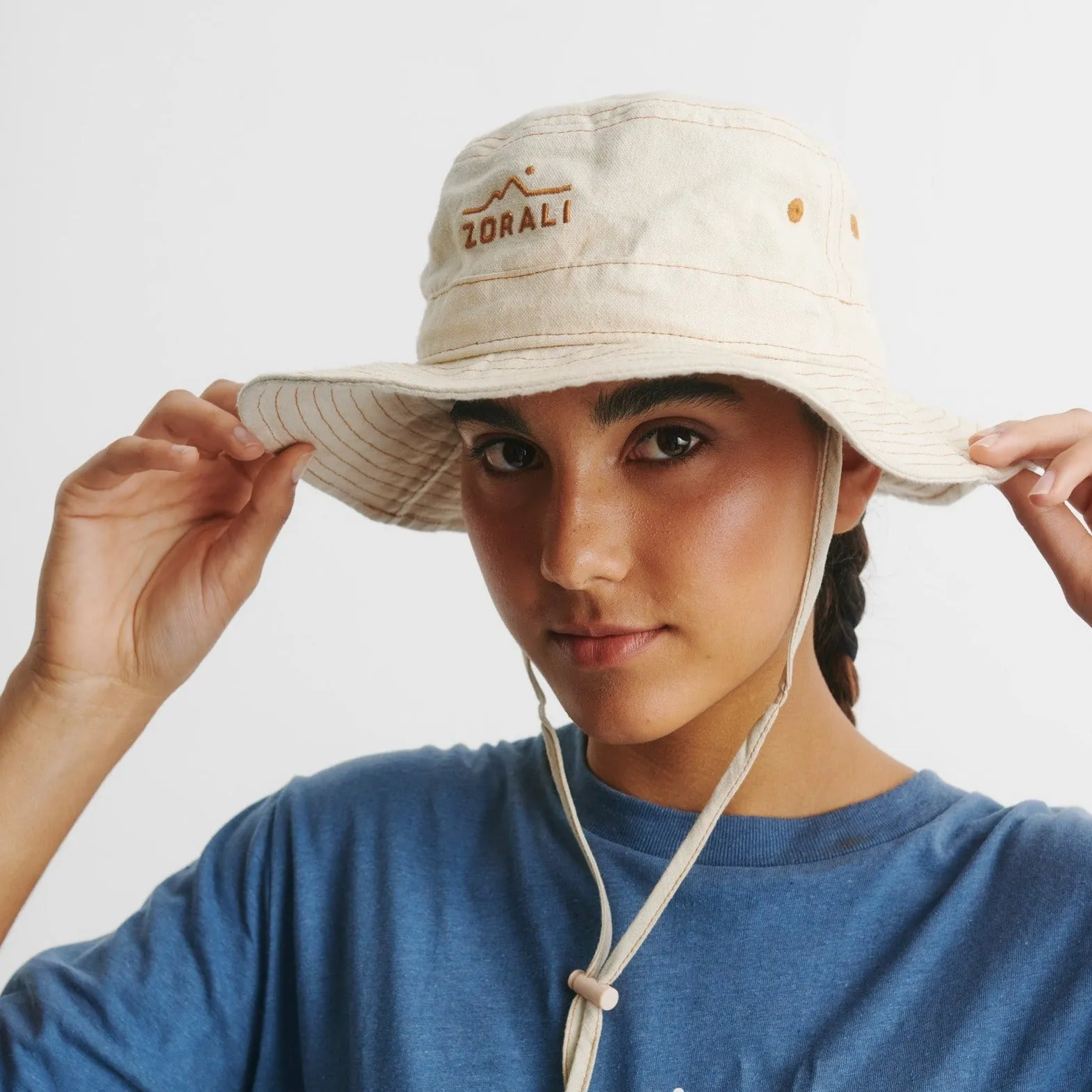 Womens Hemp Explorer Hat Birch