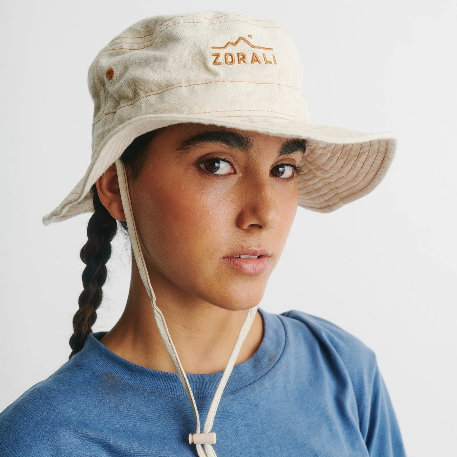 Womens Hemp Explorer Hat Birch