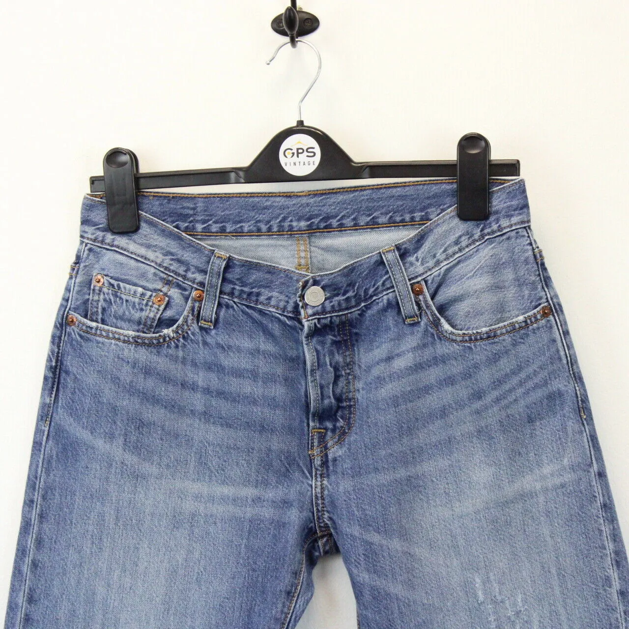 Womens LEVIS 501 CT Jeans Mid Blue | W30 L28