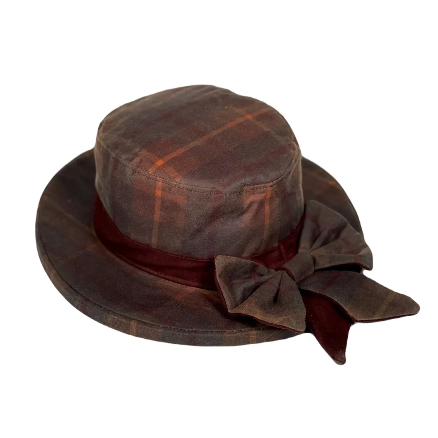 Thelma Tartan Wax Hat for Women - 2 Color Options