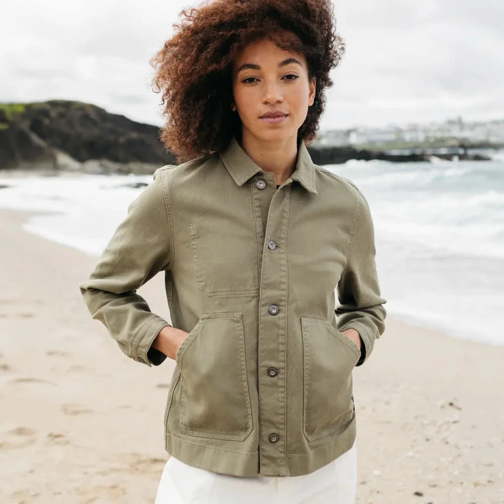 Women's Yarrel Chore Jacket - Willow Green