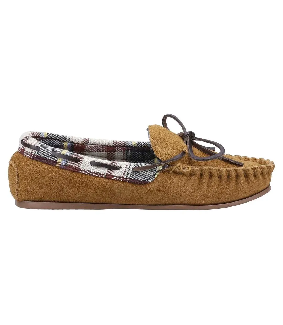 Women's Tan Suede Moccasins