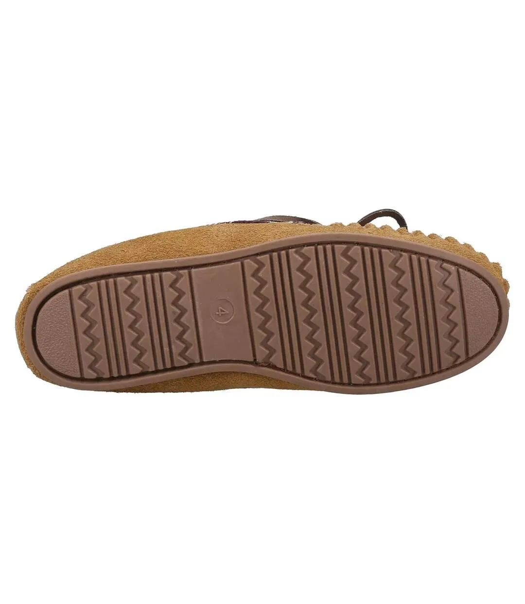 Women's Tan Suede Moccasins