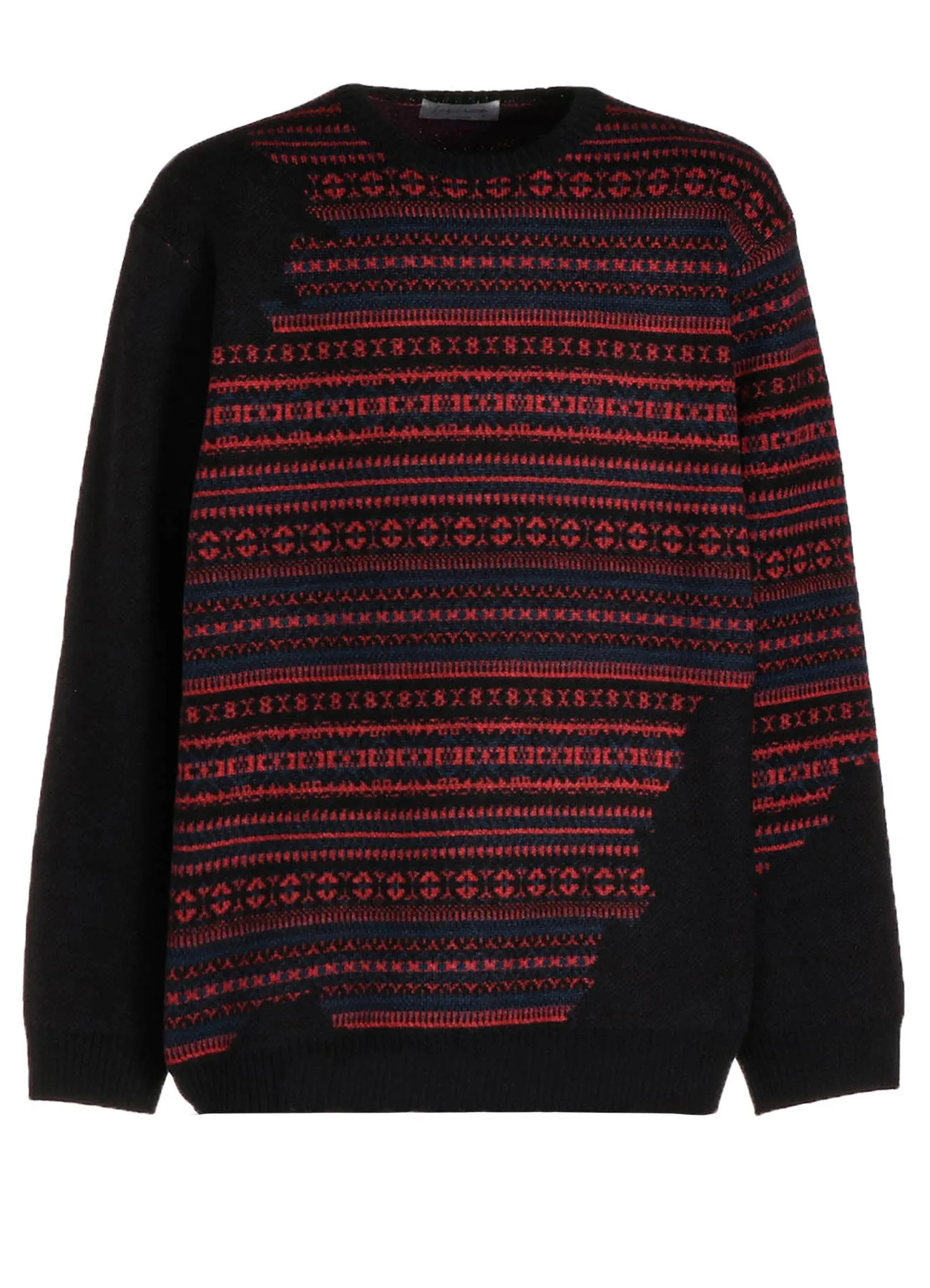 WORMHOLE ROUND NECK KNIT