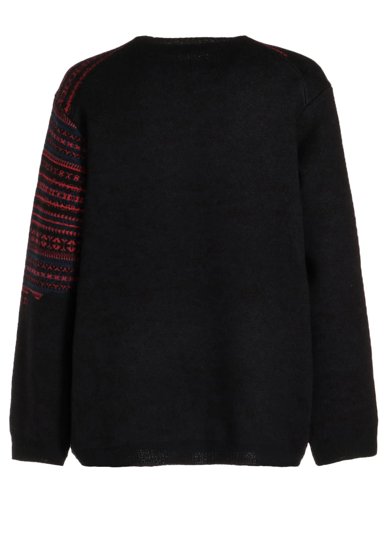 WORMHOLE ROUND NECK KNIT