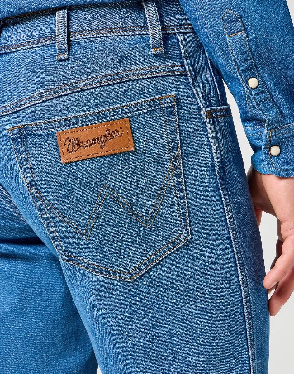 Wrangler Texas Stretch Denim Jeans Desert Mirage