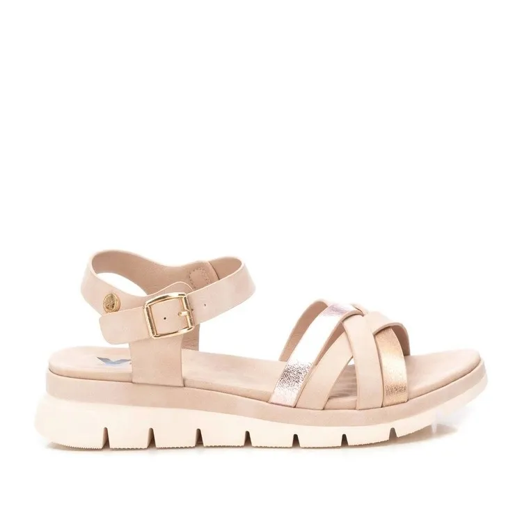 Flat Nude Sandals XTI 142704 for Women