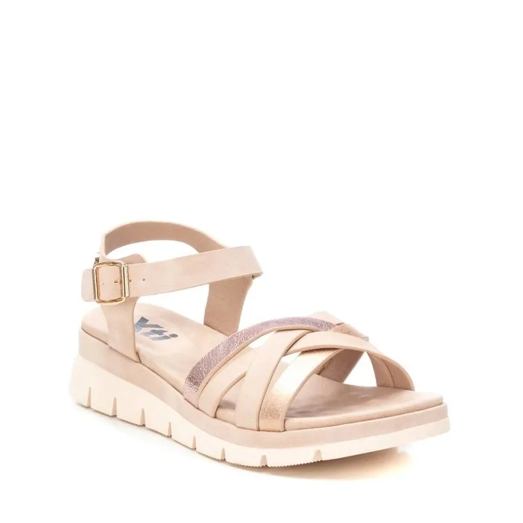 Flat Nude Sandals XTI 142704 for Women