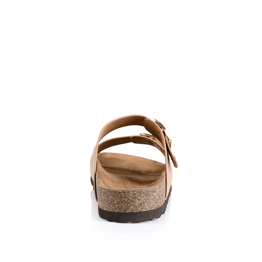 Xylo Footbed Slides - Biscuit Softee