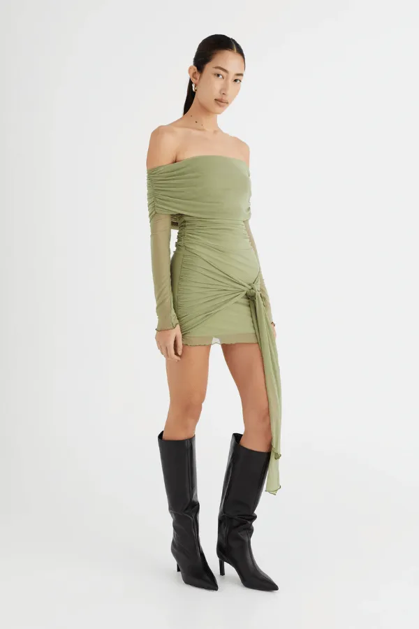 Pistachio Yasmin Mini Dress