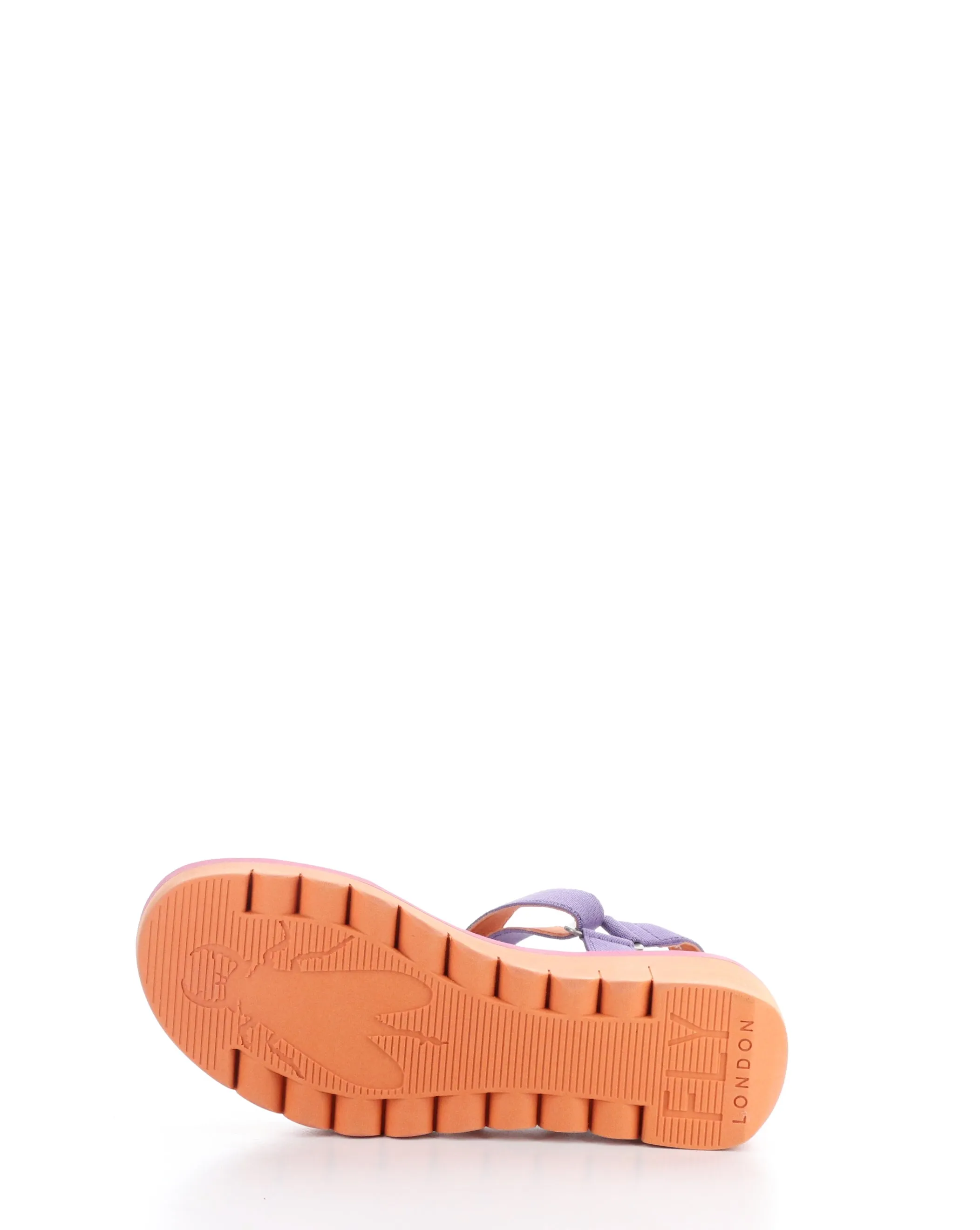 VIOLET/ORANGE Velcro Sandals - YEFA726FLY 008