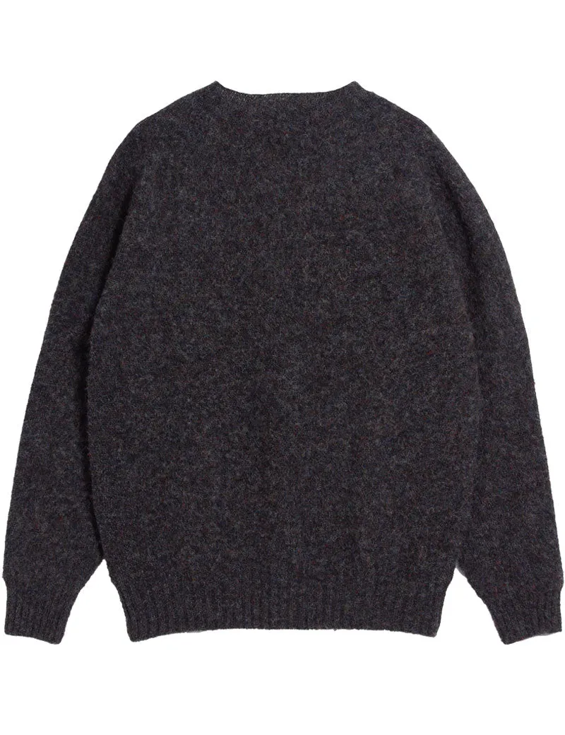 YMC Suedehead Knit Jumper Charcoal