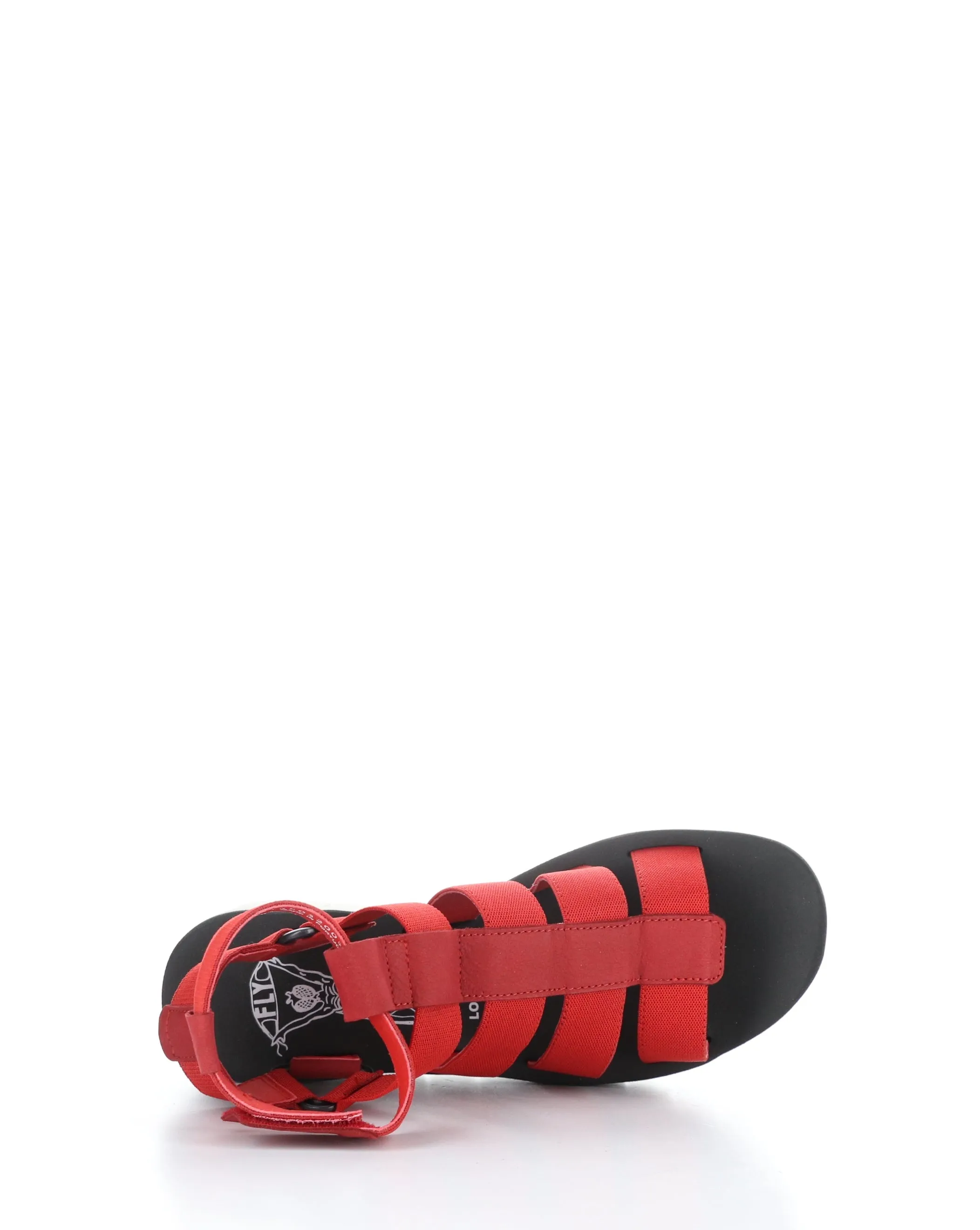 Red Velcro Sandals