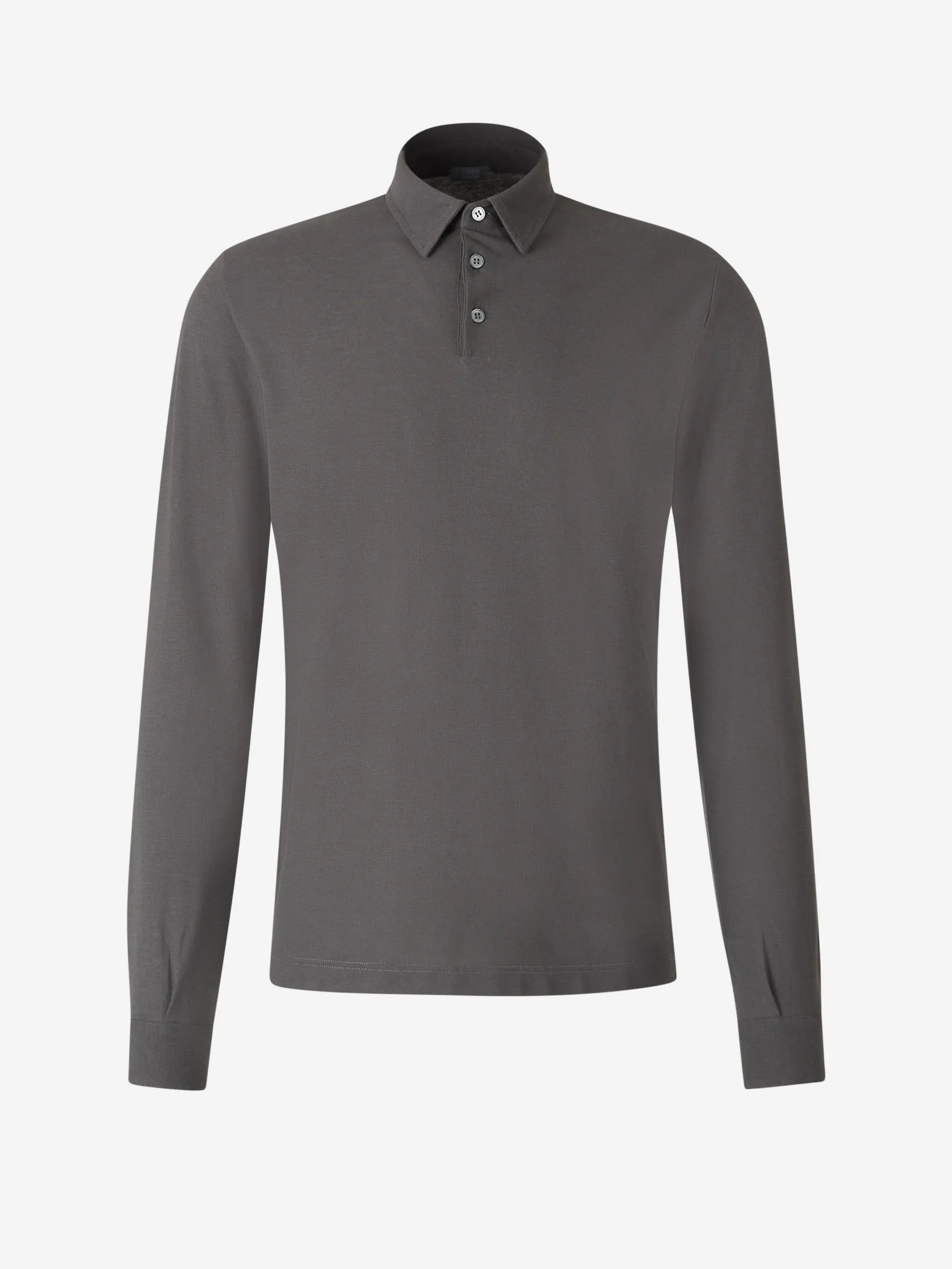 Zanone Plain Cotton Polo 